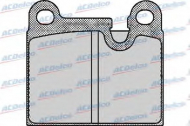 Комплект тормозных колодок ACDelco AC058432D