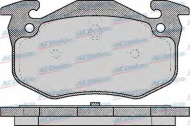 Комплект тормозных колодок ACDelco AC058582D