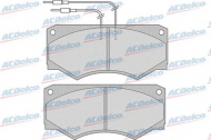 Комплект тормозных колодок ACDelco AC058733D