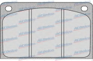 Комплект тормозных колодок ACDelco AC058918D