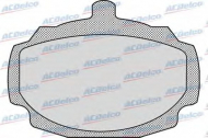 Комплект тормозных колодок ACDelco AC058923D