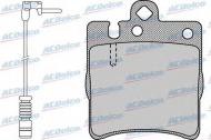 Комплект тормозных колодок ACDelco AC058957AD