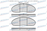 Комплект тормозных колодок ACDelco AC058976D