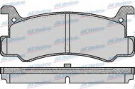 Комплект тормозных колодок ACDelco AC420781D