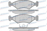 Комплект тормозных колодок ACDelco AC430981D