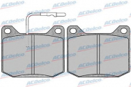 Комплект тормозных колодок ACDelco AC435083D