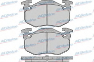 Комплект тормозных колодок ACDelco AC435881D