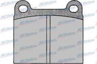 Комплект тормозных колодок ACDelco AC458781D