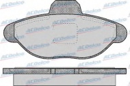 Комплект тормозных колодок ACDelco AC465981D