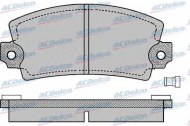 Комплект тормозных колодок ACDelco AC473287D