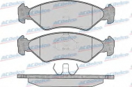Комплект тормозных колодок ACDelco AC487081D
