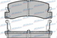 Комплект тормозных колодок ACDelco AC496681D