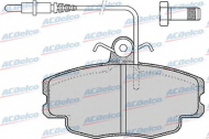Комплект тормозных колодок ACDelco AC498681D