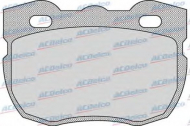Комплект тормозных колодок ACDelco AC498881D