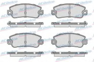 Комплект тормозных колодок ACDelco AC522687D