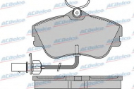 Комплект тормозных колодок ACDelco AC602181D