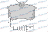 Комплект тормозных колодок ACDelco AC605681D