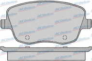 Комплект тормозных колодок ACDelco AC608081D