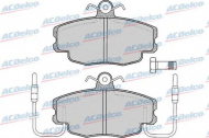 Комплект тормозных колодок ACDelco AC608381D
