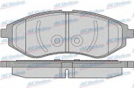 Комплект тормозных колодок ACDelco AC612081D