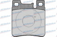 Комплект тормозных колодок ACDelco AC631781D