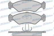 Комплект тормозных колодок ACDelco AC633481D