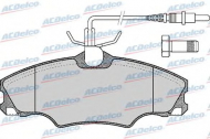 Комплект тормозных колодок ACDelco AC637381D