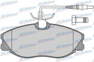 Комплект тормозных колодок ACDelco AC637581D