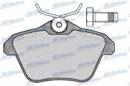 Комплект тормозных колодок ACDelco AC650081D