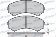 Комплект тормозных колодок ACDelco AC663681D