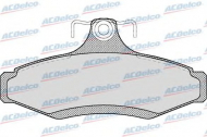 Комплект тормозных колодок ACDelco AC666181D