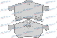 Комплект тормозных колодок ACDelco AC666681D