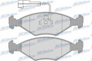 Комплект тормозных колодок ACDelco AC673181D