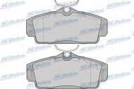 Комплект тормозных колодок ACDelco AC680781D
