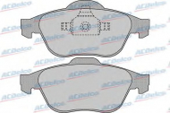 Комплект тормозных колодок ACDelco AC686281D