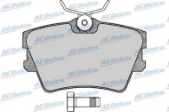 Комплект тормозных колодок ACDelco AC691081D