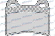 Комплект тормозных колодок ACDelco AC692481D