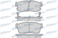 Комплект тормозных колодок ACDelco AC693281D