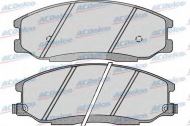 Комплект тормозных колодок ACDelco AC696281D