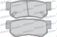 Комплект тормозных колодок ACDelco AC696581D