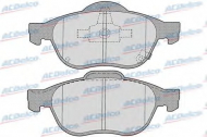 Комплект тормозных колодок ACDelco AC698581D