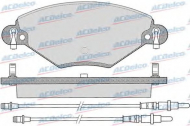Комплект тормозных колодок ACDelco AC787081D