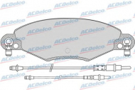 Комплект тормозных колодок ACDelco AC787181D