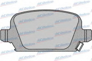 Комплект тормозных колодок ACDelco AC790481D