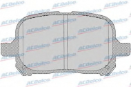 Комплект тормозных колодок ACDelco AC814881D