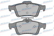 Комплект тормозных колодок ACDelco AC815881D