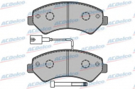 Комплект тормозных колодок ACDelco AC845581D