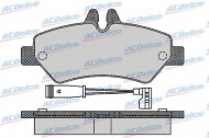 Комплект тормозных колодок ACDelco AC845781D