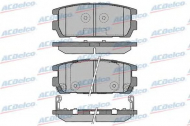Комплект тормозных колодок ACDelco AC858281D