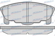 Комплект тормозных колодок ACDelco AC860881D